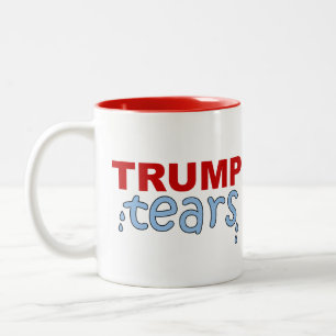 Tasse 2 Couleurs Larmes de Trump