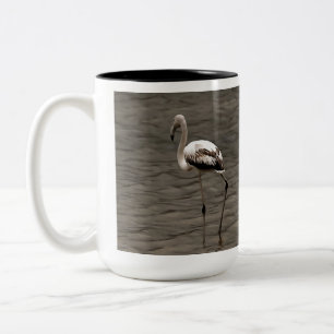 Tasse 2 Couleurs L'art du Flamant rose pour mineurs