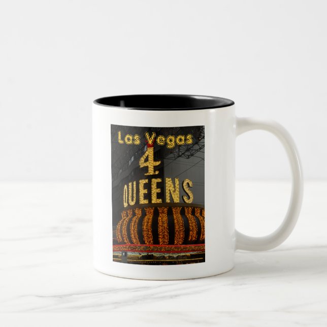 Tasse 2 Couleurs Las Vegas 4 Queens (Droit)