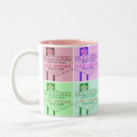Tasse 2 Couleurs Las Vegas Retro<br><div class="desc">Las Vegas Retro Design</div>