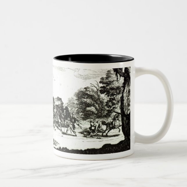 Tasse 2 Couleurs L'attaque sur la diligence (Droit)