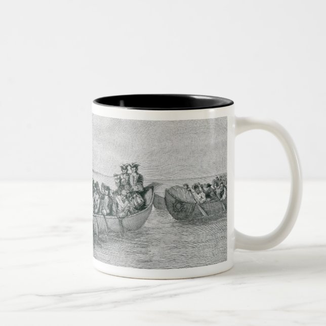 Tasse 2 Couleurs L'atterrissage de Cadillac (Droit)