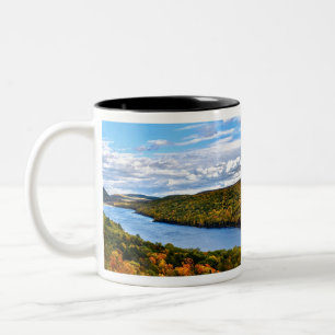 Tasse 2 Couleurs "L'automne au lac des nuages"