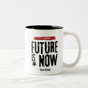 Tasse 2 Couleurs L'avenir est maintenant - FUIN01