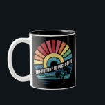 Tasse 2 Couleurs L'Avenir Est Une Fierté Des Droits Gays LGBT Inclu<br><div class="desc">L'Avenir Est Une Fierté Des Droits Gays LGBT Inclusive</div>