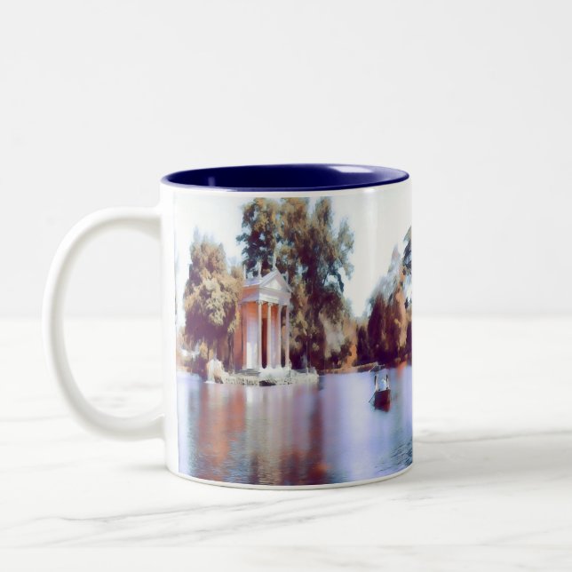 Tasse 2 Couleurs ldp VILLA BORGHESE GARDENS - Rome - (Gauche)