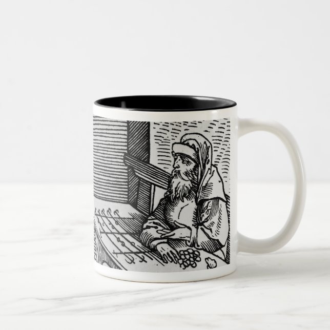 Tasse 2 Couleurs Le bailleur de fonds, 1531 (Droit)