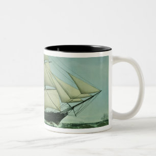 Tasse 2 Couleurs Le bateau de tondeuse "Highflyer", 1111 tonnes