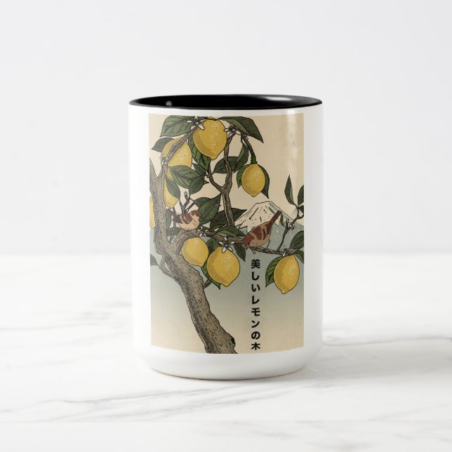 Tasse 2 Couleurs Le Beau Citronnier (Centre)