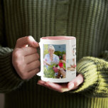 Tasse 2 Couleurs Le bonheur est d'être Gigi Blush Floral 4 Photo Mu<br><div class="desc">Découvrez la joie des souvenirs chéris avec notre tasse photo 'Happiness is Being a Gigi' Blush Floral 4 Photo. Cette tasse magnifiquement artisanale résume l'essence de l'amour grand-mère, ornée de délicats accents floraux et d'espace pour quatre photos de charme. Que vous sirotiez votre brasserie préférée ou que vous dormiez dans...</div>