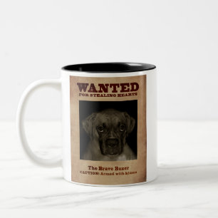 Tasse 2 Couleurs Le boxeur courageux