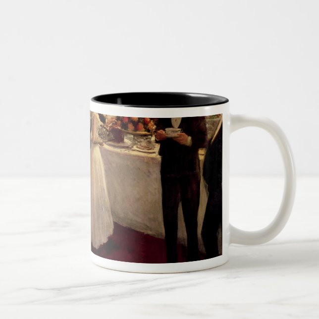 Tasse 2 Couleurs Le buffet, 1884 (Droit)