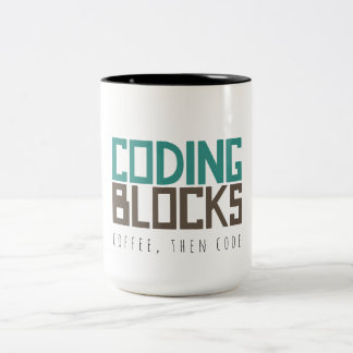 Tasse 2 Couleurs Le café, codent alors