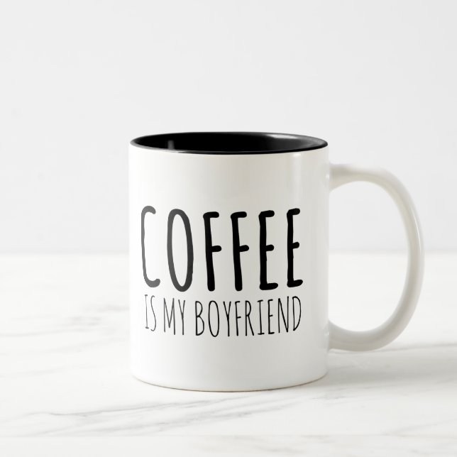 Tasse 2 Couleurs Le café est mon ami (Droit)