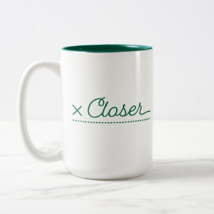 Tasse 2 Couleurs Le café est pour les conclueurs