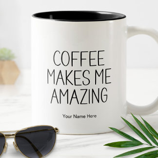 Tasse 2 Couleurs Le Café Me Rend Extraordinaire Citation Drôle Dit