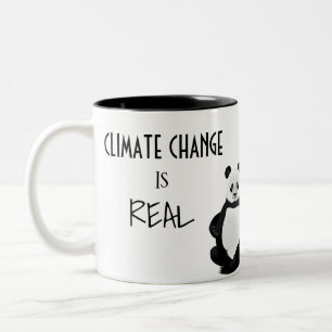 Tasse 2 Couleurs Le changement climatique est réel, sauvons notre p