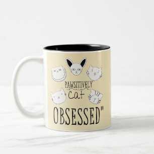 Tasse 2 Couleurs Le chat "pécheresse" observé