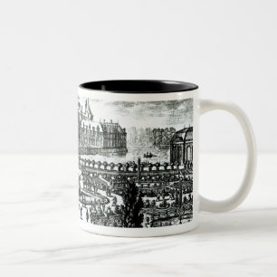 Tasse 2 Couleurs Le château De Chantilly et les jardins conçus