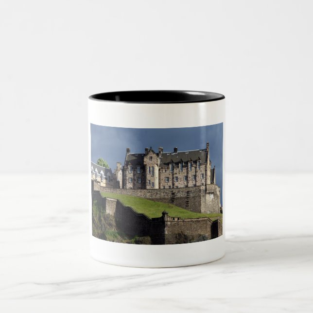 Tasse 2 Couleurs le château d'edinburgh (Centre)