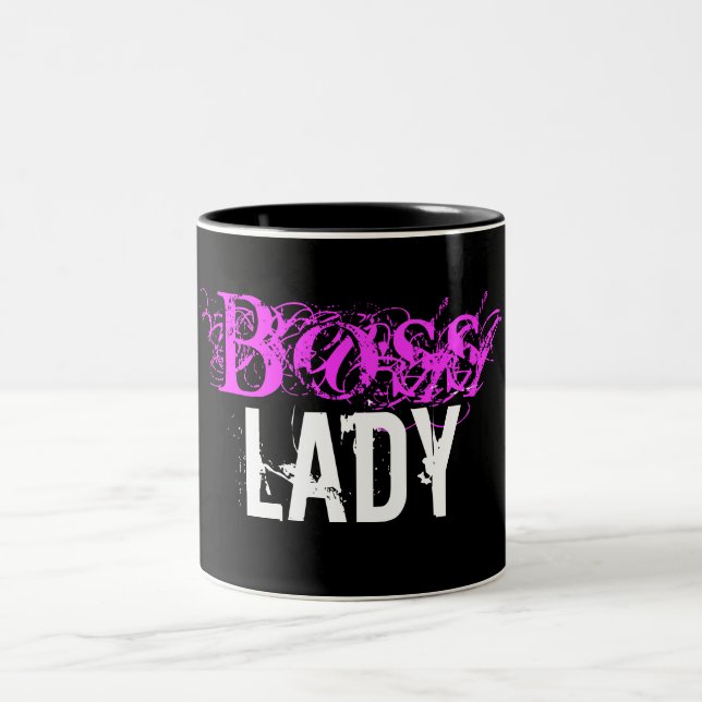 Tasse 2 Couleurs Le chef Lady Gift (Centre)