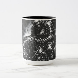 Tasse 2 Couleurs Le Chevalier Déchu par BurnsInHell