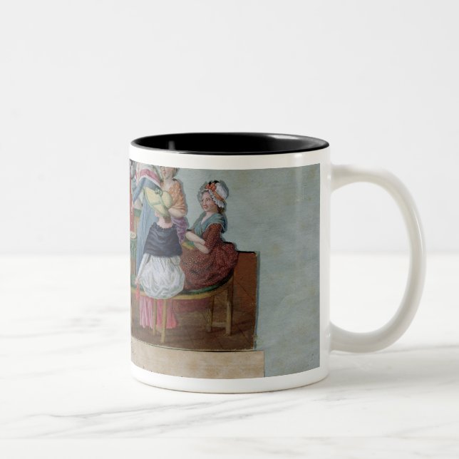 Tasse 2 Couleurs Le club patriote des femmes (Droit)