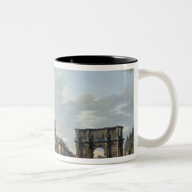 Tasse 2 Couleurs Le Colosseum et la voûte de Constantine (Droit)