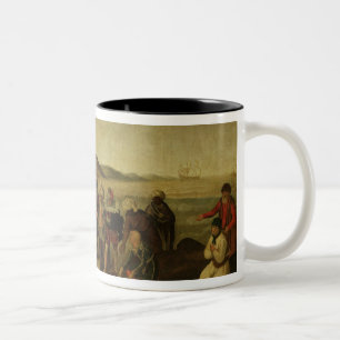 Tasse 2 Couleurs Le conflit au-dessus du bâton d'or