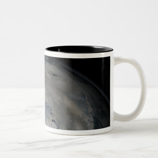 Tasse 2 Couleurs Le continent gelé de l'Antarctique (Droit)