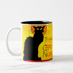 Tasse 2 Couleurs Le Conversation Noir Vintage