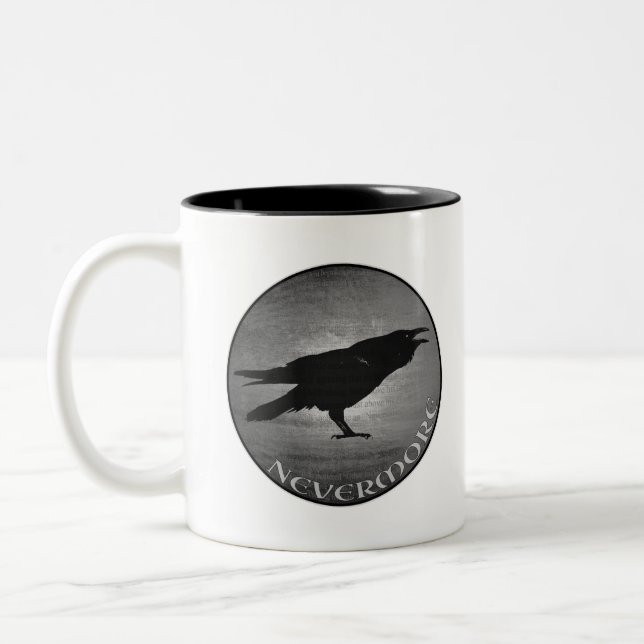 Tasse 2 Couleurs Le Corbeau (Gauche)