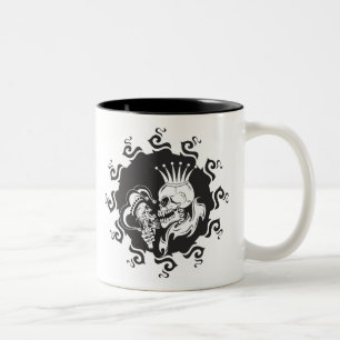 Tasse 2 Couleurs Le crâne Evil King