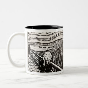 Tasse 2 Couleurs Le cri Edvard Munch