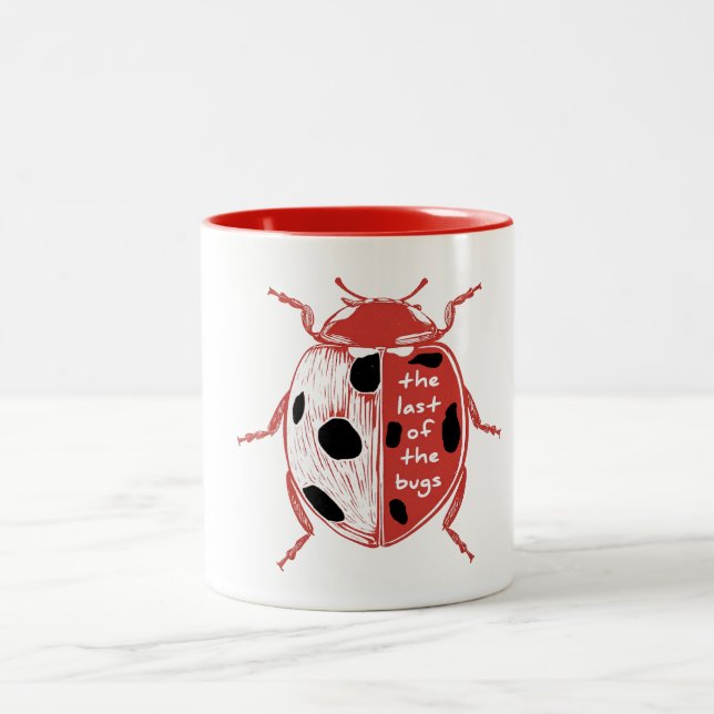 Tasse 2 Couleurs Le dernier des bogues, dame bug amoureuse (Centre)