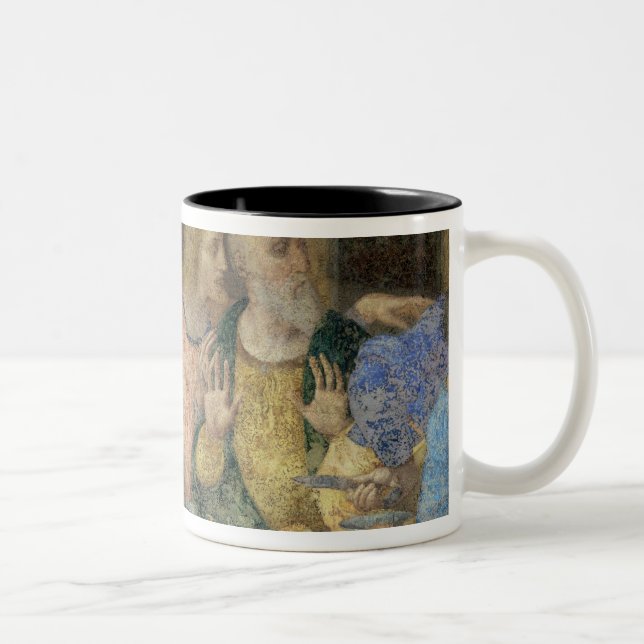 Tasse 2 Couleurs Le dernier dîner, 1495-97 (Droit)