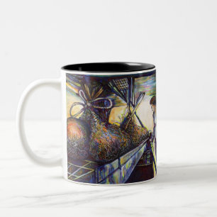 Tasse 2 Couleurs Le destin hurlant de la vie