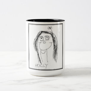 Tasse 2 Couleurs Le Drawing de Your Child