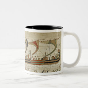Tasse 2 Couleurs Le duc William et sa flotte croisent la Manche