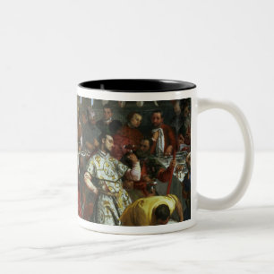 Tasse 2 Couleurs Le festin de mariage chez Cana, coordonnée des