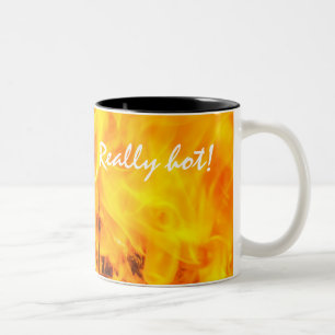 Tasse 2 Couleurs Le feu et flammes