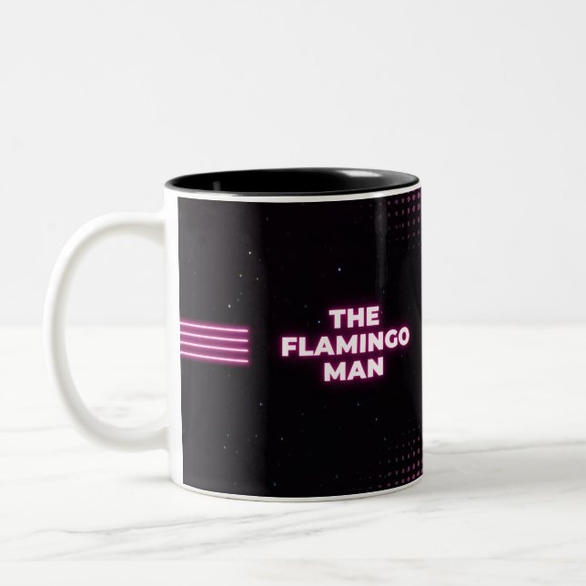Tasse 2 Couleurs Le Flamant rose Man & Lady Rosé (Gauche)