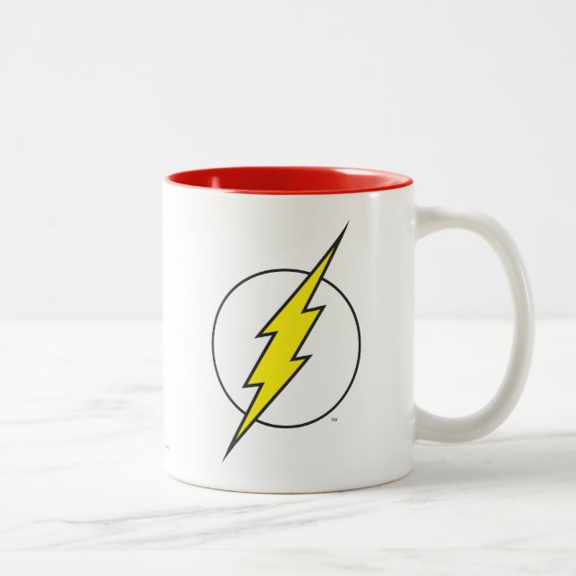 Tasse 2 Couleurs Le Flash | Éclair (Droit)