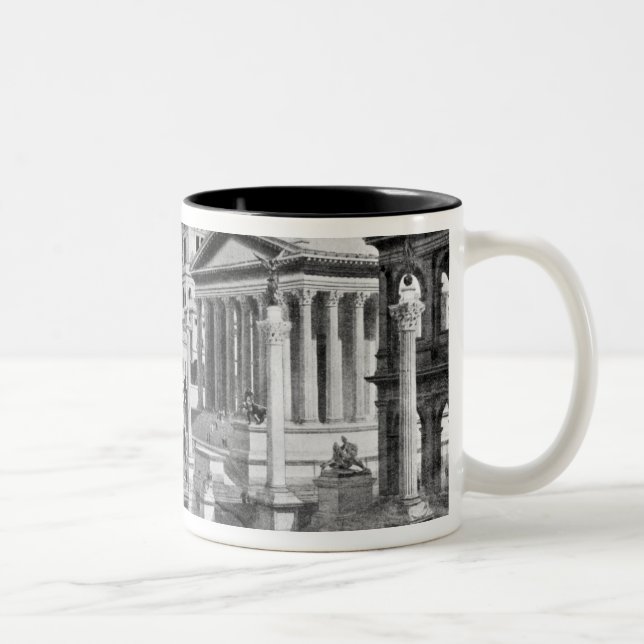 Tasse 2 Couleurs Le forum romain de l'antiquité (Droit)