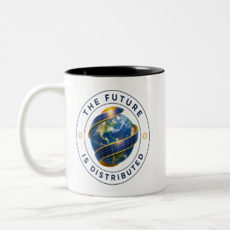Tasse 2 Couleurs Le futur est distribué