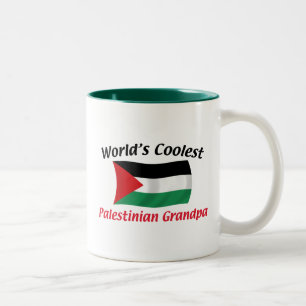 Tasse 2 Couleurs Le grand-papa palestinien le plus frais