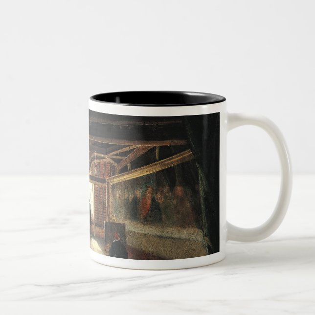 Tasse 2 Couleurs Le grenier d'un musée (Droit)