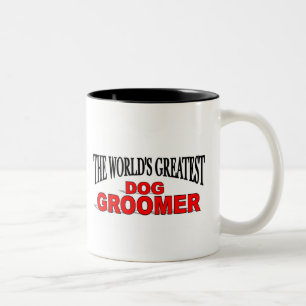 Tasse 2 Couleurs Le Groomer du plus grand chien du monde