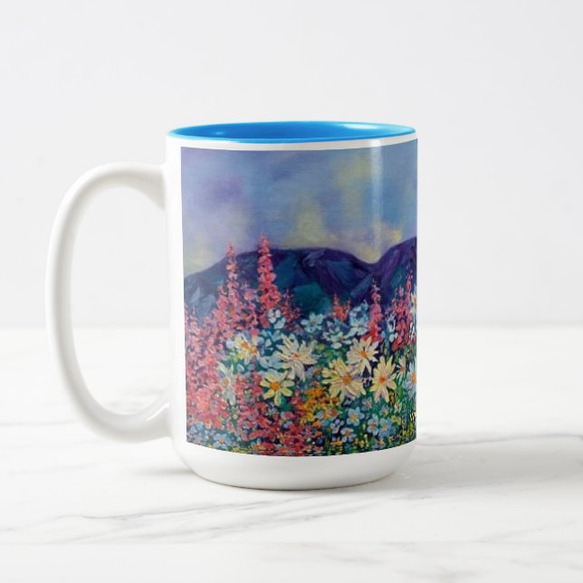 Tasse 2 Couleurs Le jardin de Tisha (Gauche)