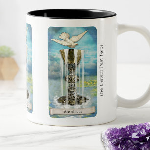 Tasse 2 Couleurs Le jeu de tarot The Distant Past As de Coupes
